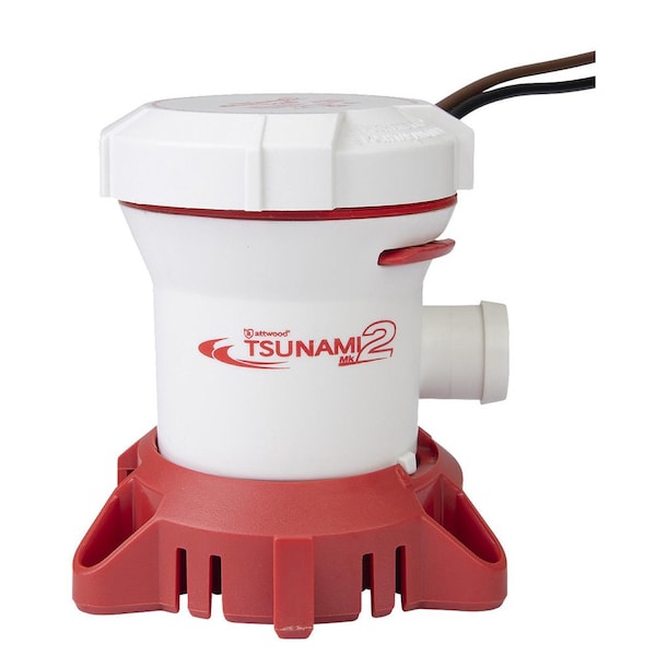 Attwood Attwood Tsunami MK2 Manual Bilge Pump - T500 - 500 GPH & 12V 5606-7 - main